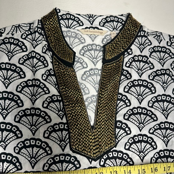 Soft Surroundings ROCIO TUNIC TOP SIZE 1X nwt - Picture 8 of 12